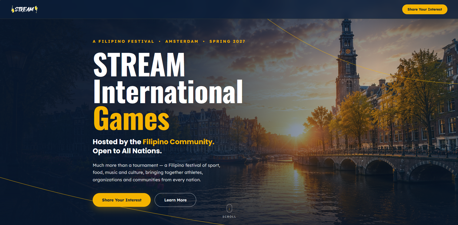 STREAM International Games — amsterdam.followurstream.com